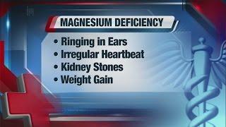 Many conditions are linked to magnesium deficiency