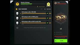 Claiming ranked rewards , buying c-pass and case opening | Critical Ops TestFlight