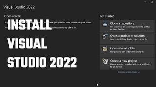 Visual studio 2022: Download & Install