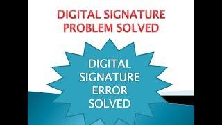 HOW TO FILE GST RETURN WITH DSC - PERMANENT SOLUTION TO DIGITAL SIGNATURE PROBLEM