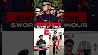 Who gets the sword of honour #shorts #indianarmy #army #tap2crack #cds