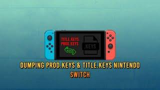 How To Install & Use Lockpick RCM To Dump Prod.Keys And Title.Keys Nintendo Switch 2023!