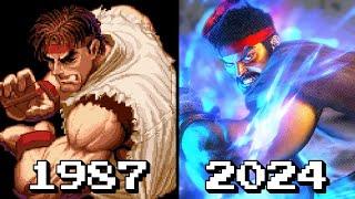 Evolution Of All Street Fighter Games (1987- 2024)