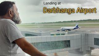 Darbhanga Airport | Beautiful Landing #darbhanga #bihar