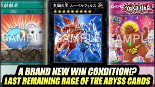 A New Win Condition!? Yu-Gi-Oh! Final Rage Of The Abyss Cards