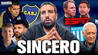 AZZARO SINCERO (DAVOO VS AGUERO / ESPN Y BRITO / ELECCIONES EN RACING / LA GESTIÓN DE RIQUELME)