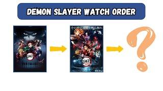 Demon Slayer Watch Order Guide