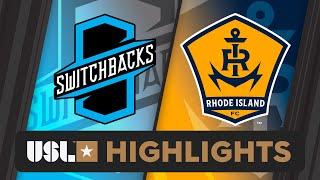 5.17.2024 | Colorado Springs Switchbacks FC vs. Rhode Island FC - Game Highlights