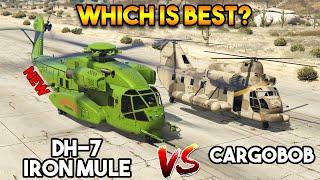 GTA Online - NEW DH-7 IRON MULE VS CARGOBOB (WHICH IS BEST) NEW DLC