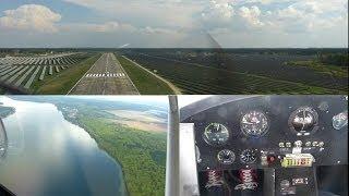 Sightseeing Flight Cocktpit View - Ikarus C42 - Rundflug