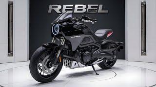 Cruiser Redefined: First Look at the 2025 Honda CMX 1100 Rebel"