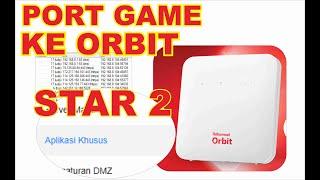 Cara menemukan port Game dan Input ke Orbit Star 2