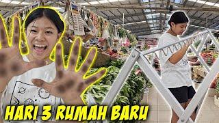 HARI KE 3 RUMAH BARU ! BELANJA BULANAN & PASANG JEMURAN ? Vlog Pindah Rumah CnX Adventurers