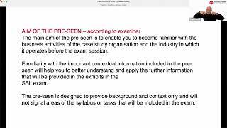 ACCA SBL March 24 student preseen discussion