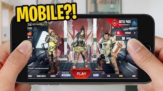 YOU CAN PLAY APEX LEGENDS ON YOUR PHONE! (Apex Legends Mobile)