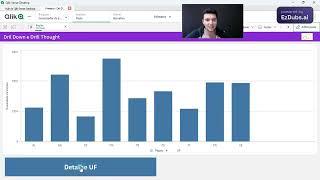 How to "Drill Down" and "Drill Through in Qlik Sense