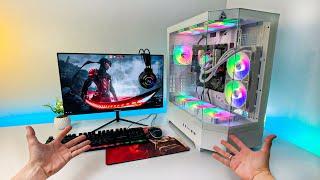 PC GAMER COMPLETO BARATO QUE RODA TUDO COM NOVO RYZEN 5600GT