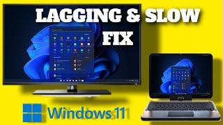 Windows 11 to 2nd Screen or TV Monitor Using Hdmi Lag & Delay Fix 2021