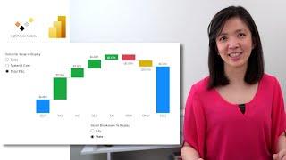 Power BI Waterfall Chart + Field Parameter = Enhanced P&L Report and variance analysis in PBI !!!