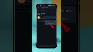 Telegram Channel Pe Admin Remove Kaise Kare  How to remove Admin From Telegram Channel #shorts