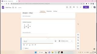 Tutorial: How to Create Multiple Choice Questions in Google Forms? | Change the Questions' Format