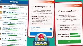 HOW TO MAKE BILLIONS WITH THE LANDLORD EXPANSION PACK | landlord update tutorial | Bitlife