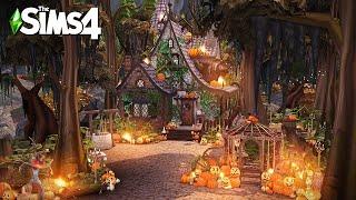 Magical Pumpkin Cottage | The Sims4 Stop Motion Build | NoCC |【シムズ４建築】