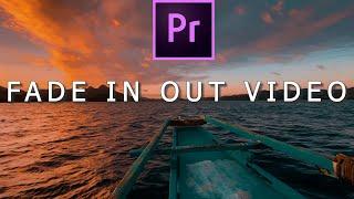 How to Fade in and Out Video Premiere Pro Tutorial