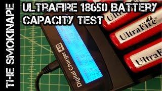 Ultrafire 18650 Battery Capacity Test - TheSmokinApe