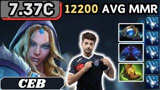 7.37c - Ceb CRYSTAL MAIDEN Hard Support Gameplay - Dota 2 Full Match Gameplay