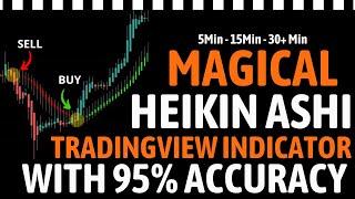 Tradingview Heikin Ashi Indicator for Intraday Trading | Heikin Ashi Buy Sell Indicator |Candlestick