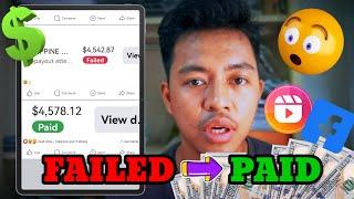 Paano Makuha ang Sahod sa Facebook Reels from FAILED TO PAID Status #failed #paid #facebook #sahod