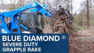 Blue Diamond® Severe Duty Grapple Rake