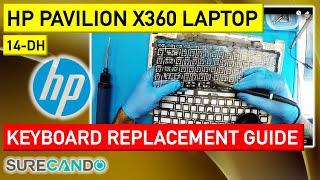 Elevate Your HP Pavilion x360 14-dh: Ultimate Guide to Effortless Keyboard Replacement!