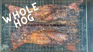 We Cooked A Whole Hog - Carolina Style!