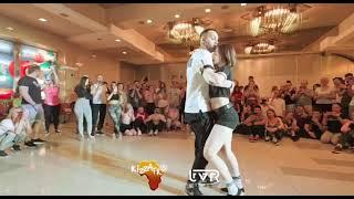 Kizomba Waving by Ilya and Alexandra at KizzAfro