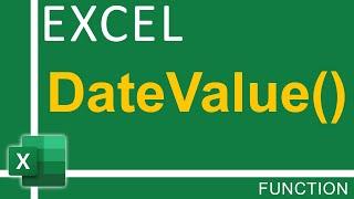 How To Use Excel DateValue Function | Excel Tutorial for Everyone