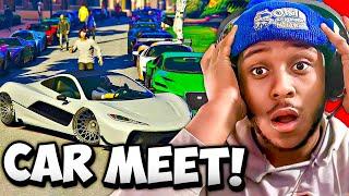  LIVE GTA 5 ONLINE CAR MEET & LIVE PS5 ANYONE CAN JOIN! 13K