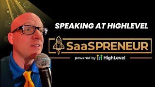 James Hurst Speaking on Clickup at the HighLevel Advanced SaaSPRENEUR Summit