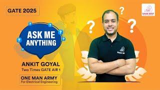 Ask Me Anything | GATE 2025 | GATE 2026 | Ankit Goyal | One Man Army