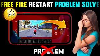 How To Solve Free Fire Background Restart Problem | Free Fire Minimize Restart Problem | Free Fire