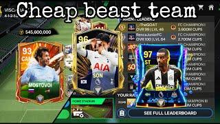 cheap beast team under 500 M ...#fcmobile #fifamobile #easportsfc #ultimateteam #fc25 #rkreddyfifa