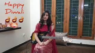 Electric guitar effects on boss gt1: Aarti om jai jagdish version by younguitariste