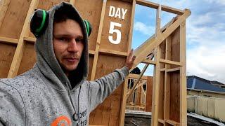 Framing a house START-FINISH
