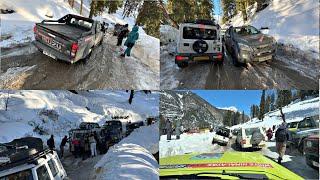 Sliding cars on Black ice | Snowfall in Manali | Sab bhout bure fasse