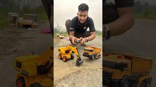 Robot truck and remote control jcb