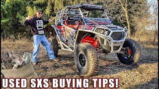 How to buy a used Polaris RZR or other UTV - SXS buying tips + what to look for + New vs Used?