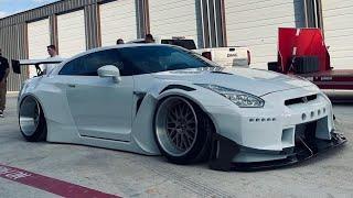 Nissan R35 GTR with a Pandem Rocket Bunny Kit!!