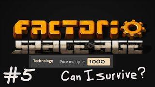  Factorio Space Age x1000  Part 5 - Can I Survive?