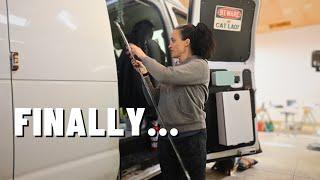 I've been waiting a month for this | Van life reality